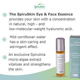 SpiruSkin Hyaluron Eye & Face Essence | Roll-on — 10ml
