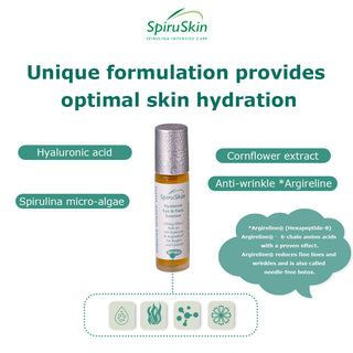 SpiruSkin Hyaluron Eye & Face Essence | Roll-on — 10ml