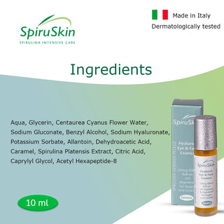 SpiruSkin Hyaluron Eye & Face Essence | Roll-on — 10ml