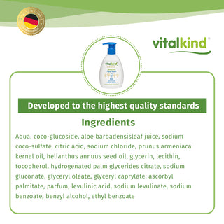 Vitalkind Boy Sensitive Face Wash | Gentle Daily Cleansing — 200ml