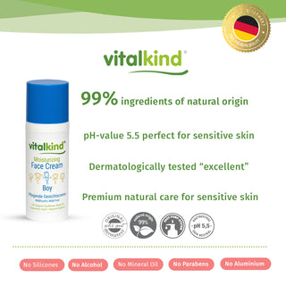 Vitalkind Boy Moisturizing Face Cream | Hydrating & Protective — 50ml sale