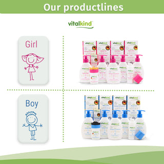 Vitalkind Girl Milky Bubble Bath | Fun & Gentle Foam — 200ml
