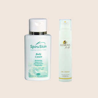 Total Skin Harmony Set | Sanatur 24h Face Cream & SpiruSkin Body Cream