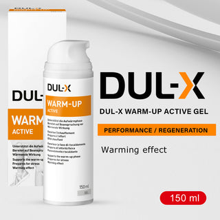 DUL-X Warm-Up Active Gel | Pre-Workout Muscle Gel, 150 ml