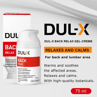 DUL-X Back Relax Gel-Crème | Cooling & Warming for Back, 75 ml sale