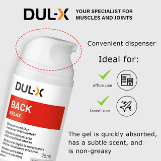 DUL-X Back Relax Gel-Crème | Cooling & Warming for Back, 75 ml sale