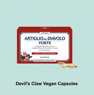 Devil's Claw Forte Capsules 60 caps – Erboristeria Magentina