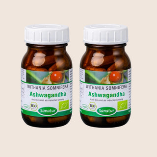 Sanatur Organic Ashwagandha KSM-66® 180 Capsules Set of 2