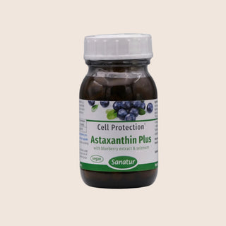 Sanatur Astaxanthin Plus Vegan Capsules – 60 ct / 30 g