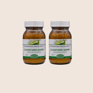 Sanatur Organic Coconut Water Powder Set, 2 × 180 g