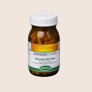 Sanatur Vitamin D3 Plus — 200 Capsules | Vitamin D3 + Calcium + Magnesium from Sango Coral