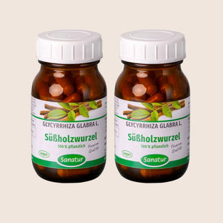 Sanatur Licorice Root Extract Value Bundle – 2 × 60 Capsules