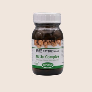 SANATUR Natto Complex, Nattokinase & CoQ10, 90 Capsules, 34 g