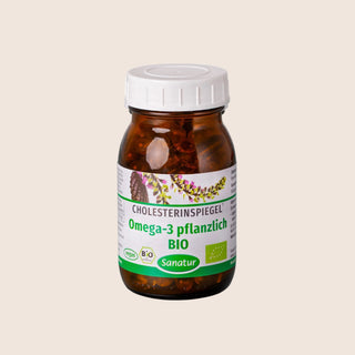 Sanatur Organic Omega-3 Perilla Oil, 90 Vegan Capsules (53 g) | Plant-Based ALA