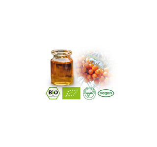 Sanatur Sea Buckthorn Fruit Pulp Oil Organic — 50 ml | 100% Pure, Cold-Pressed, Baltic Coast