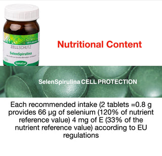 Sanatur SelenSpirulina Cell Protection — 250 Tablets, 100 g