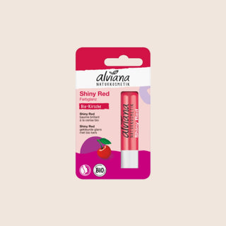 ALVIANA Lip Balm Shiny Red, 4,5 g