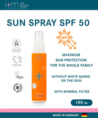 I+M Mineral Sun Spray SPF 50 | Waterproof Sunscreen