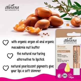 ALVIANA Lip Balm Bronze, 4,5 g
