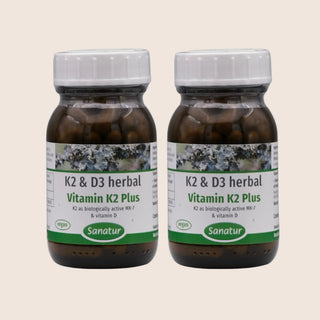 Sanatur Vitamin K2 Plus Value Bundle – 180 Capsules / 54 g