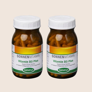 Sanatur Vitamin D3 Plus Value Bundle – 400 Capsules / 298 g