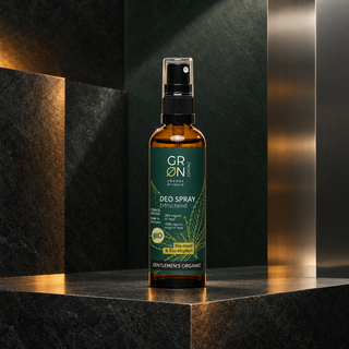 GRN For Men deodorant — COSMOS Organic certified and made in Germany
