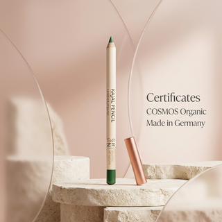 GRN Grass Green kajal, COSMOS Organic certified and made in Germany