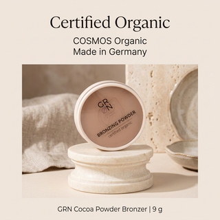 GRN Cocoa Powder bronzer 9 g, COSMOS Organic and Made in Germany