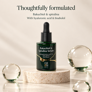 GRN Bakuchiol & Spirulina Serum, COSMOS Organic, 30 ml