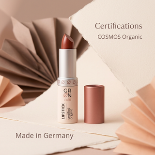 GRN Pine Cone lipstick COSMOS Organic and Made in Germany