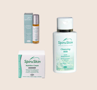 Dry Skin: Nourishment and Protection,  Bio Spirulina Sanatur Set